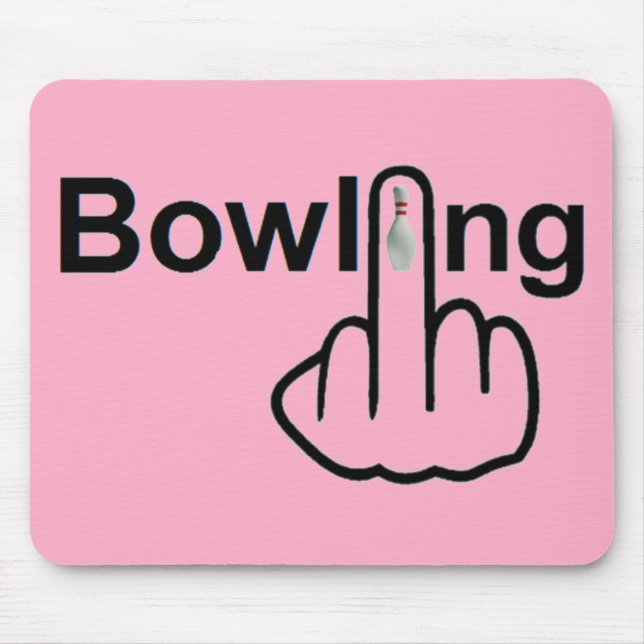 Mousepad Bowling Flip Musmatta (Framsidan)