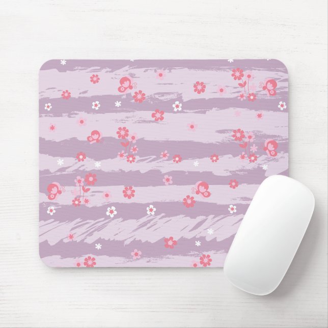 Mousepad – Butterfly Garden Musmatta (Med mus)
