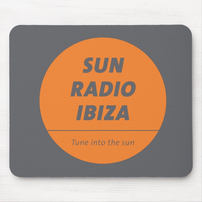 Mousepad by Sun Radio Ibiza Musmatta (Framsidan)