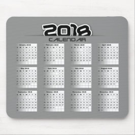 Mousepad Calendar 2018 Musmatta
