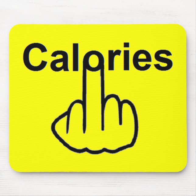 Mousepad Calories Flip Musmatta (Framsidan)