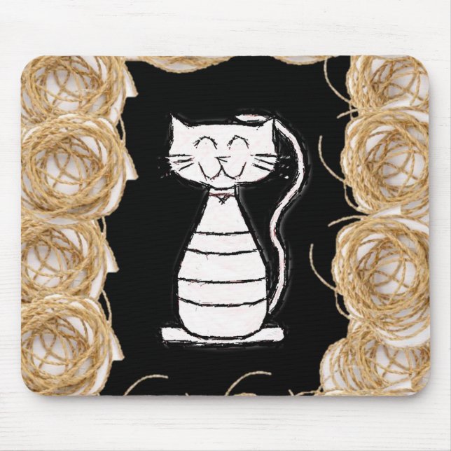 Mousepad Cat Musmatta (Framsidan)