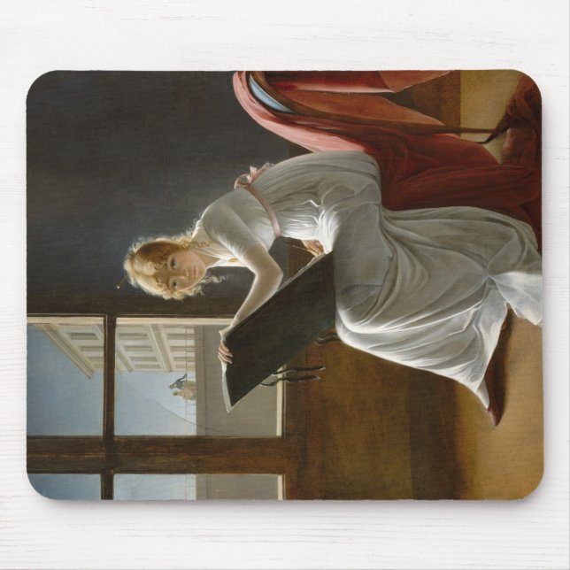 Mousepad Charlotte du Val d'Ognes Marie Villers Musmatta (Framsidan)