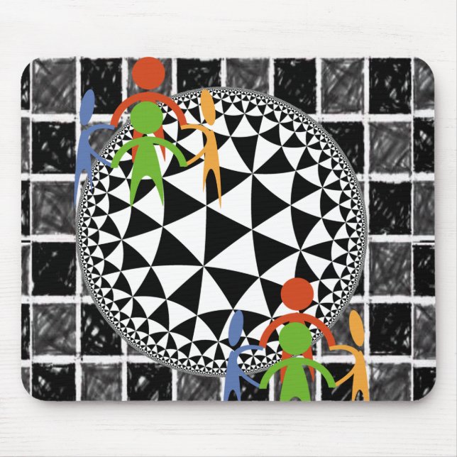 Mousepad Checker Musmatta (Framsidan)