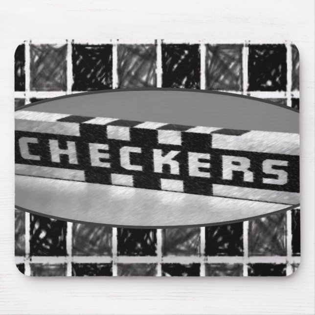 Mousepad Checker Musmatta (Framsidan)
