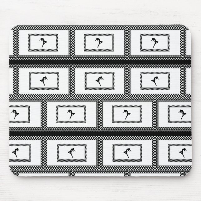Mousepad Checker Musmatta (Framsidan)