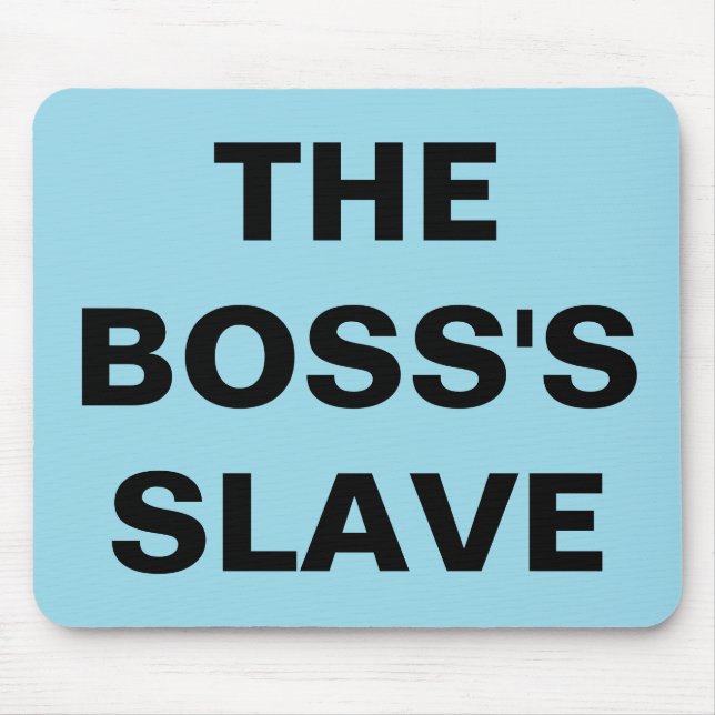 Mousepad Chef Slave Musmatta (Framsidan)
