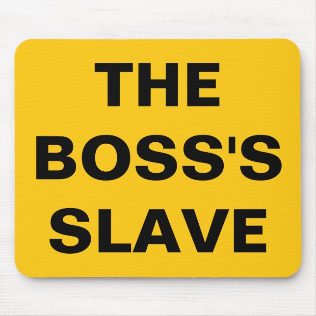 Mousepad Chef Slave Musmatta (Framsidan)