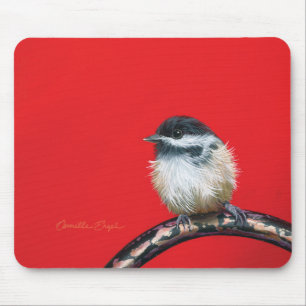 Mousepad "Chickadee" vid Camille Engel Musmatta