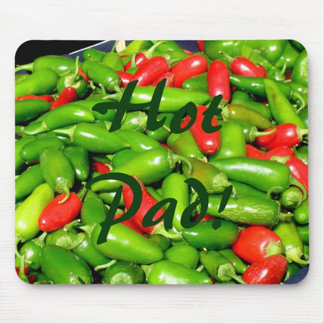 Mousepad - Chili Peppers Musmatta (Framsidan)