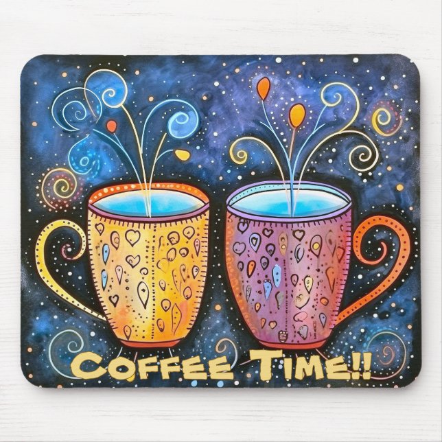 MOUSEPAD - Coffee Time!! Musmatta (Framsidan)