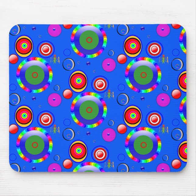 Mousepad Colorful Musmatta (Framsidan)