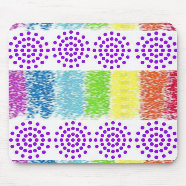 Mousepad Colorful Musmatta (Framsidan)