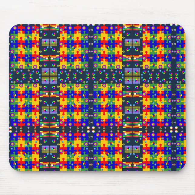 Mousepad Colorful Musmatta (Framsidan)