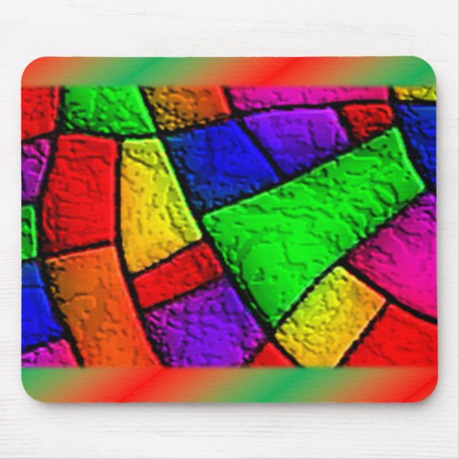 Mousepad Colorful Musmatta (Framsidan)