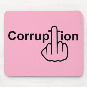 Mousepad Corruption Sucks Musmatta