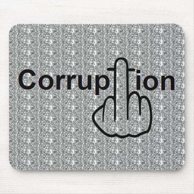 Mousepad Corruption Sucks Musmatta (Framsidan)