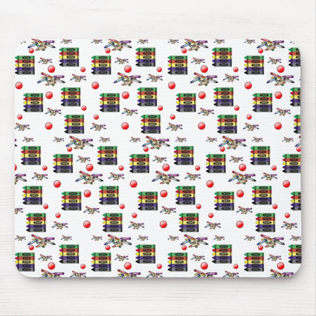Mousepad Crayon Musmatta (Framsidan)