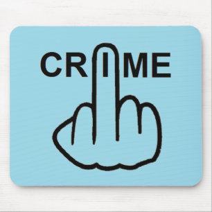 Mousepad Crime är kriminell Musmatta