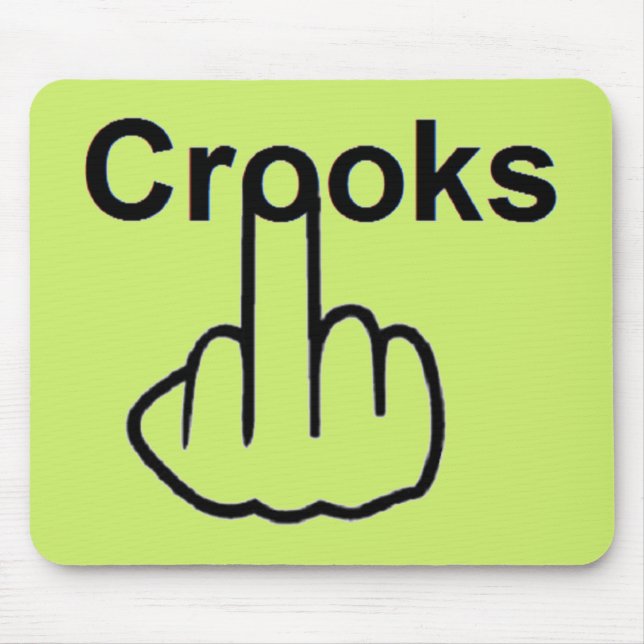 Mousepad Crooks Flip Musmatta (Framsidan)