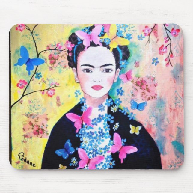 Mousepad da Frida Khalo Musmatta (Framsidan)