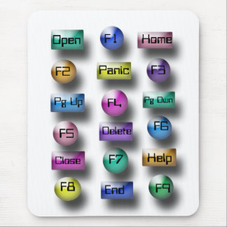 Mousepad - Datorknappar Musmatta