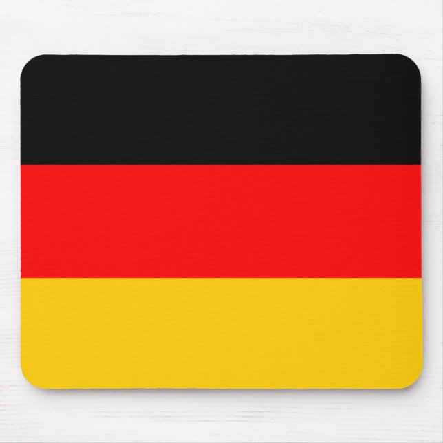 Mousepad Deutschland Fahne Musmatta (Framsidan)