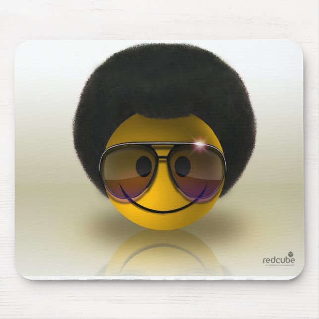 Mousepad do Smile Afro Musmatta (Framsidan)