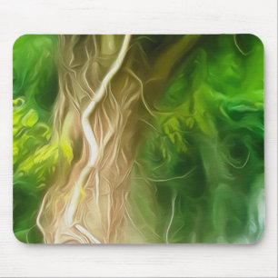 Mousepad Dream Ljust grönt Träd Musmatta