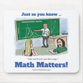 Mousepad - Edgy bildtext Musmatta