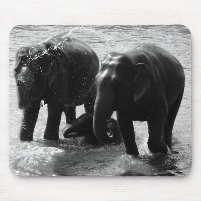 Mousepad elefant musmatta (Framsidan)