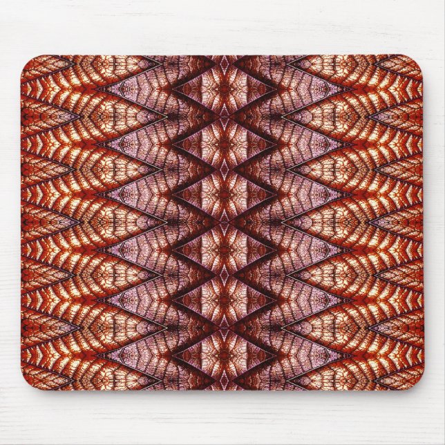 Mousepad, En elegant Red struktur klassisk design Musmatta (Framsidan)