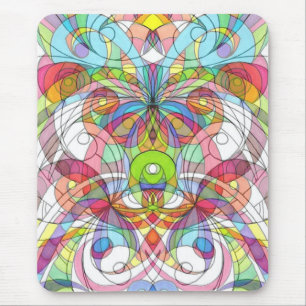 Mousepad etnisk stil musmatta