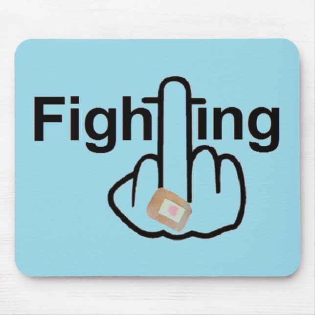 Mousepad Fighting Flip Musmatta (Framsidan)