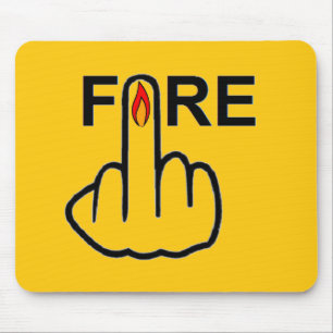 Mousepad Fire Flip Musmatta