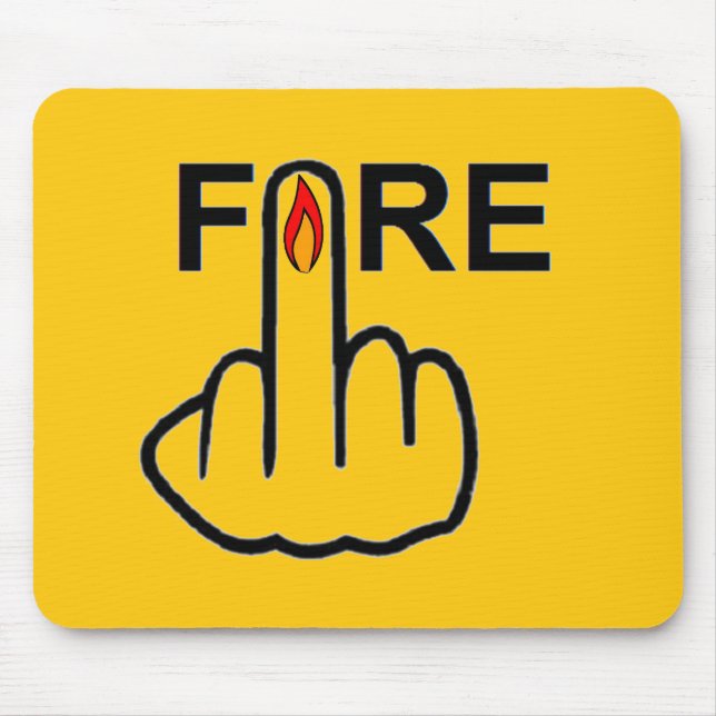 Mousepad Fire Flip Musmatta (Framsidan)
