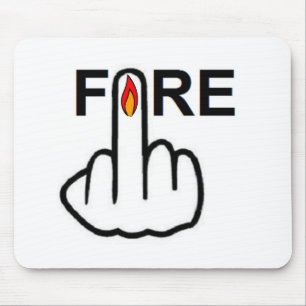 Mousepad Fire Flip Musmatta