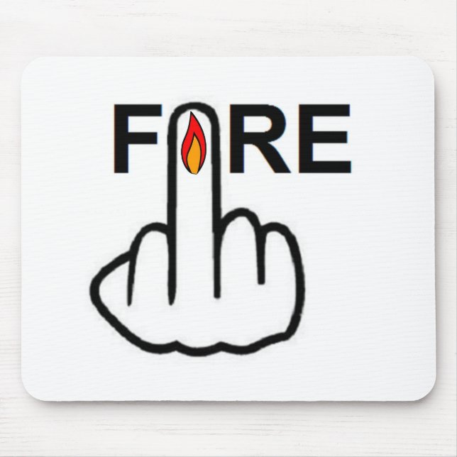 Mousepad Fire Flip Musmatta (Framsidan)