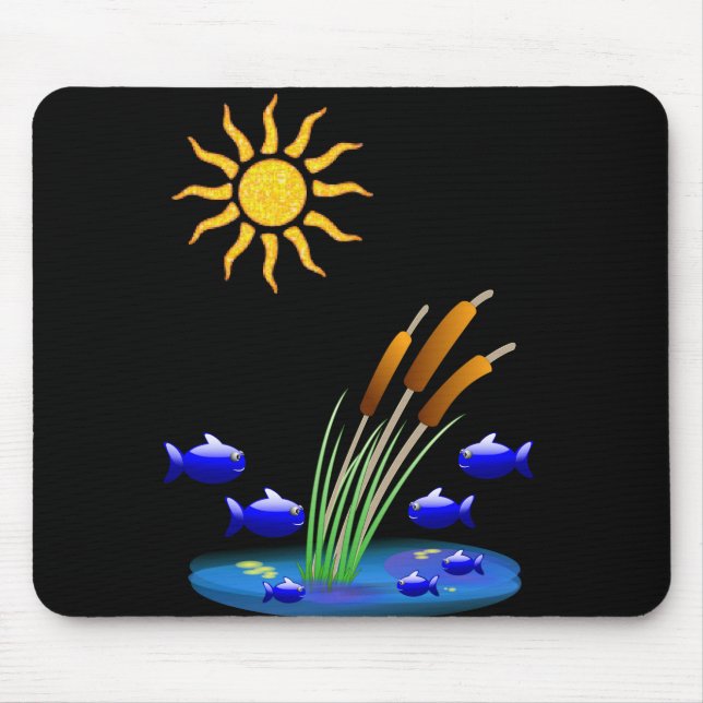 Mousepad Fish Musmatta (Framsidan)