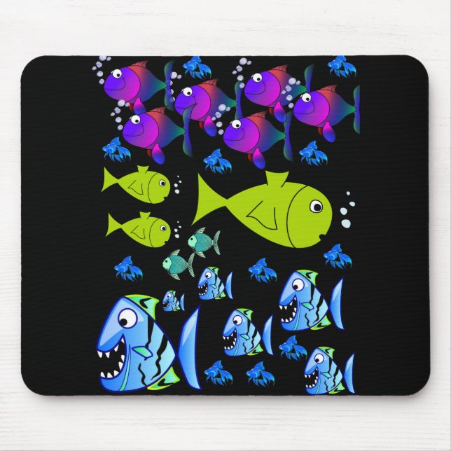 Mousepad Fish Musmatta (Framsidan)