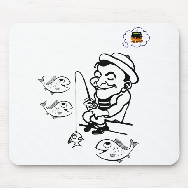 Mousepad Fish Musmatta (Framsidan)