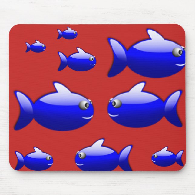 Mousepad Fish Musmatta (Framsidan)
