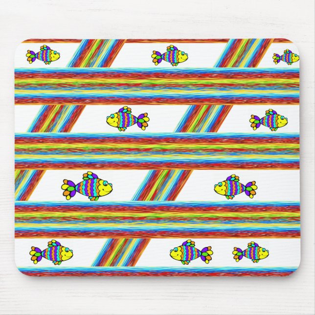 Mousepad Fish Musmatta (Framsidan)