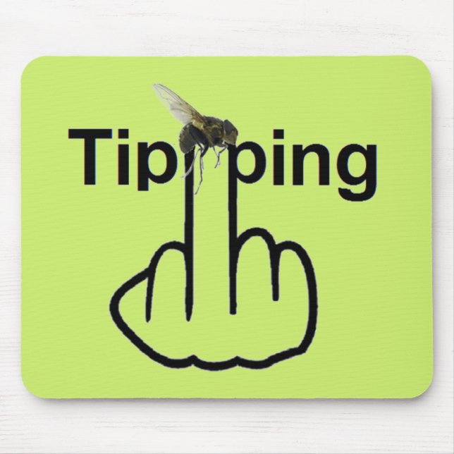 Mousepad Fly Tipping Flip Musmatta (Framsidan)