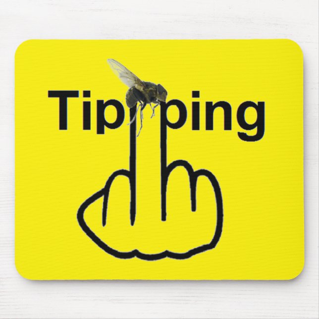 Mousepad Fly Tipping Flip Musmatta (Framsidan)