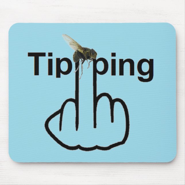 Mousepad Fly Tipping Flip Musmatta (Framsidan)