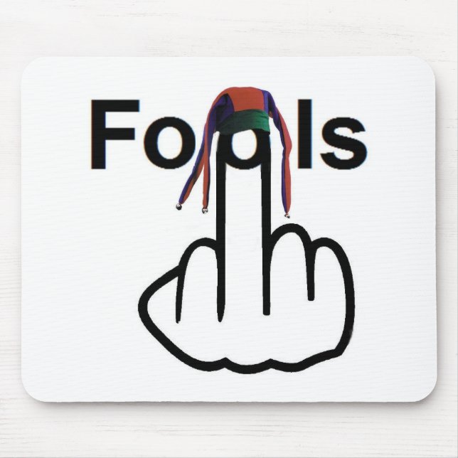 Mousepad Fools Flip Musmatta (Framsidan)