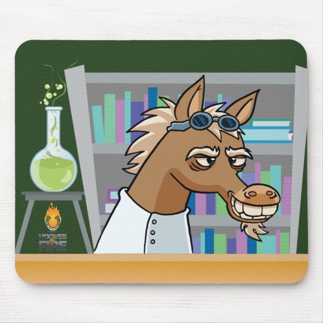 Mousepad för Dr Einstallions Musmatta (Framsidan)