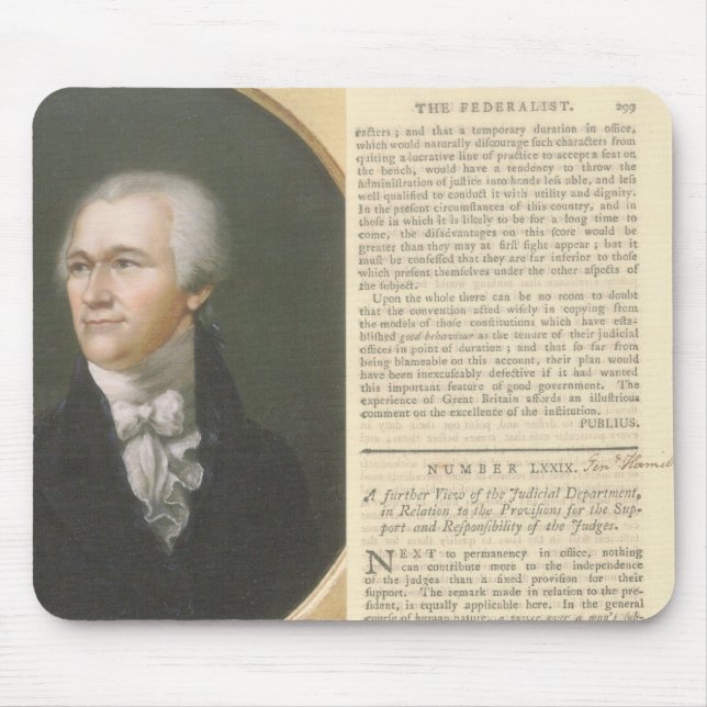Mousepad för Federalist #74 Musmatta (Framsidan)