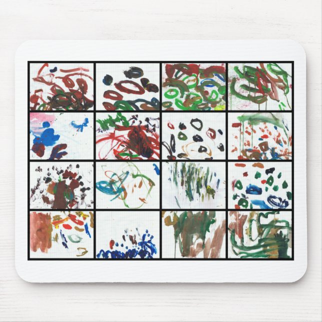 Mousepad "för ge tack" musmatta (Framsidan)